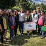 Graduates of Leadership Academy and members of the Equity Cabinet at the Open Spaces Press Conference