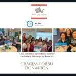 Give Big Thank You Note for $5,596 fundraised