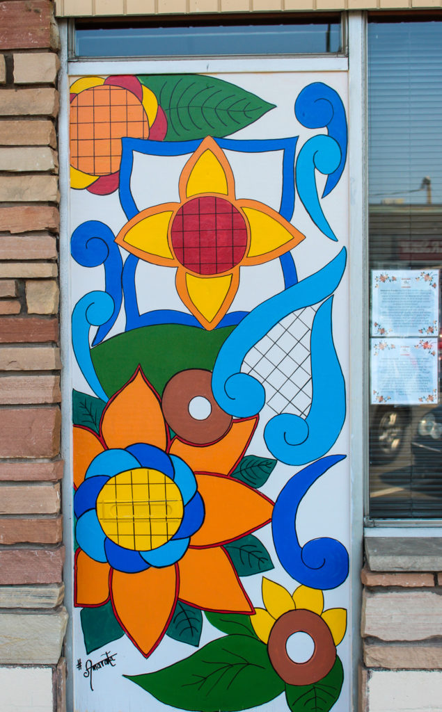 Photo of the mural - Foto del mural